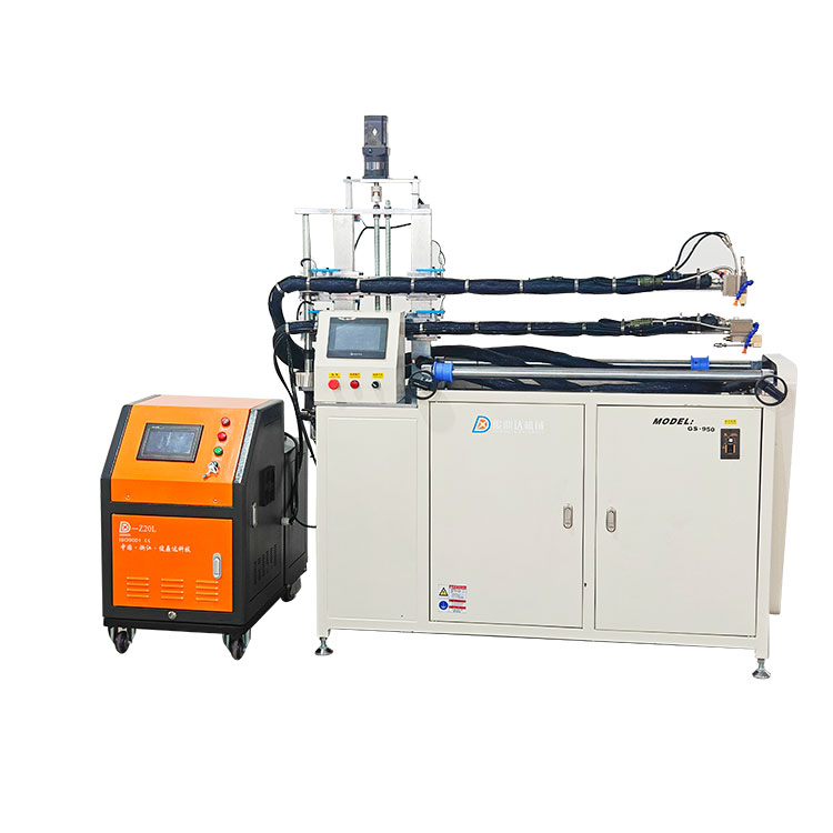 HDAF افقی گلونگ مشین