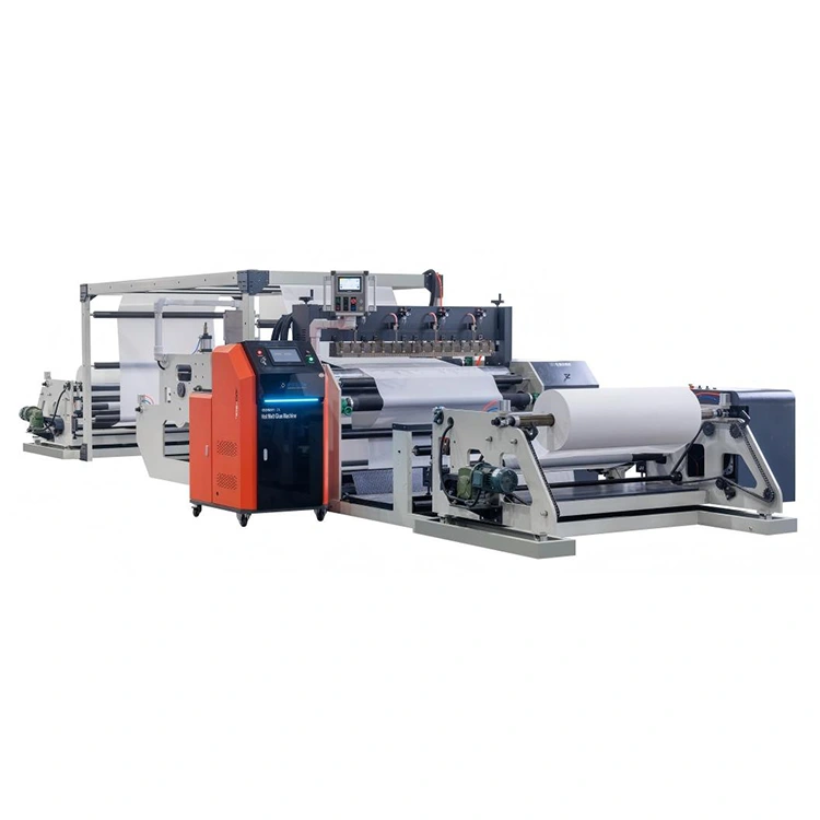 گرم پگھل گلو سپرے Laminating مشین